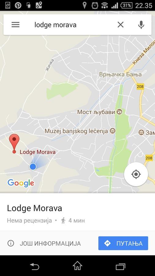 Lodge Morava Vrnjacka Banja Exterior photo